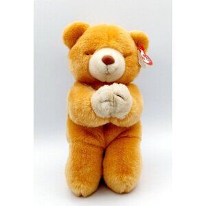 1999 Ty Beanie Buddy HOPE The Praying Beanie Bear 10" Plush Stuffed w/Hangtag